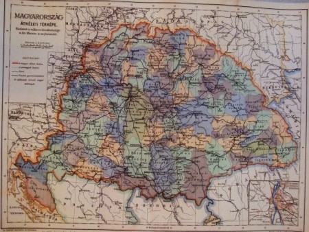 Magyarország átnézeti térképe